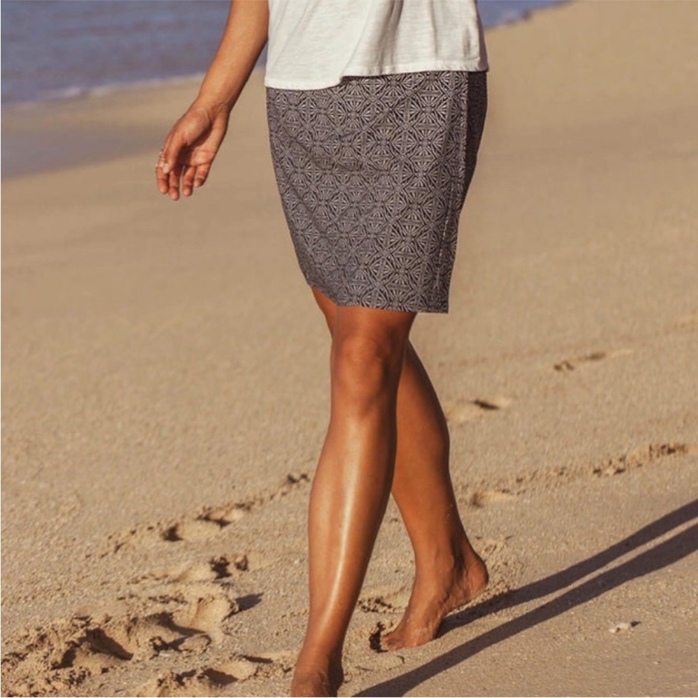 RipSkirt Hawaiian Wrap Skirt Black Pearl Batik XXL Key Pocket Vacation Cruise